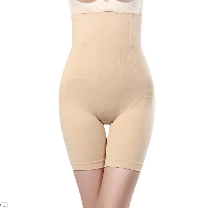 High-Waisted Tummy Control Leggings and Safety Shorts - SculptX