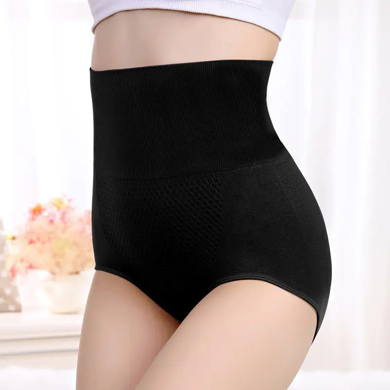 Seamless High-Waist Honeycomb Shaping Women's Underwear - SculptX