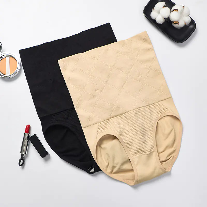 Seamless High-Waist Honeycomb Shaping Women's Underwear - SculptX