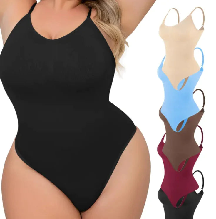 Plus Size Body Shaping Seamless T-back - SculptX