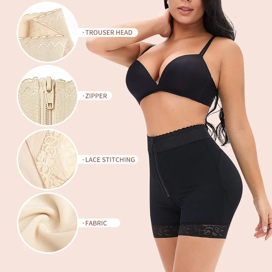 Plus Size High Waist Butt-Lift Shapewear Underwear