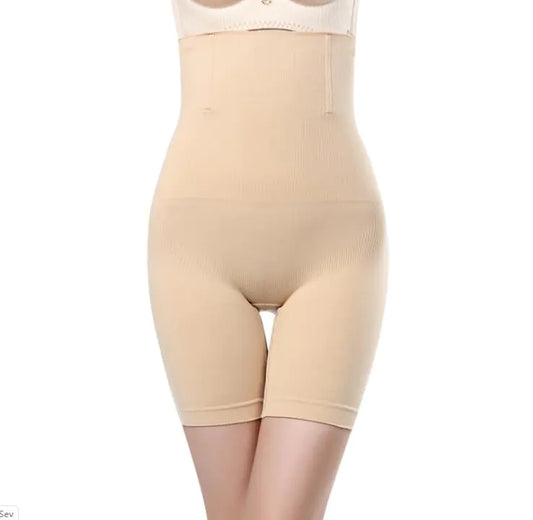 High-Waisted Tummy Control Leggings and Safety Shorts - SculptX